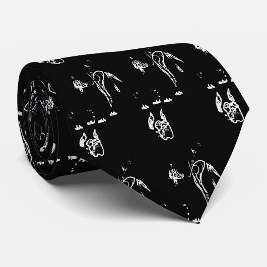 CRAVATE GREAT DANE DE SCHÉMA (Roulé)