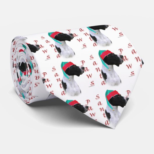 Cravate Great Dane (manteau) Père Noël Paws (Roulé)
