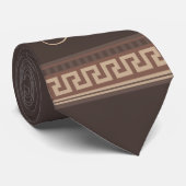 Cravate Greek Key (Roulé)