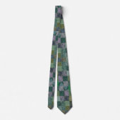 Cravate Green Batik Patchwork (Dos)