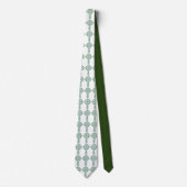 Cravate Green Celtic Cross Irish St. Patricks Day Religiou (Devant)