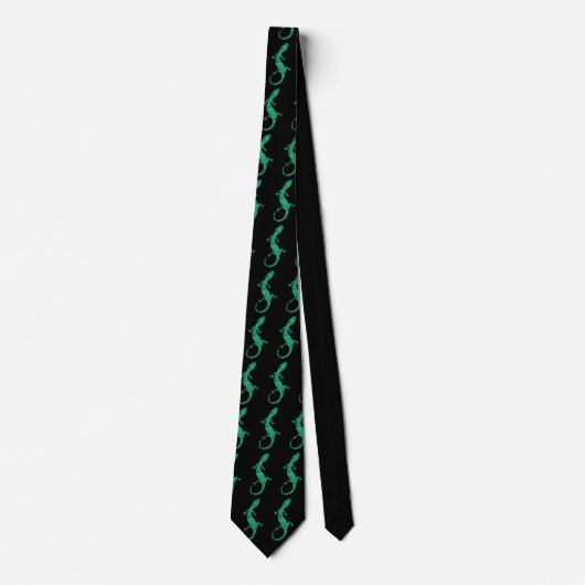 Cravate Green Geckos (Devant)