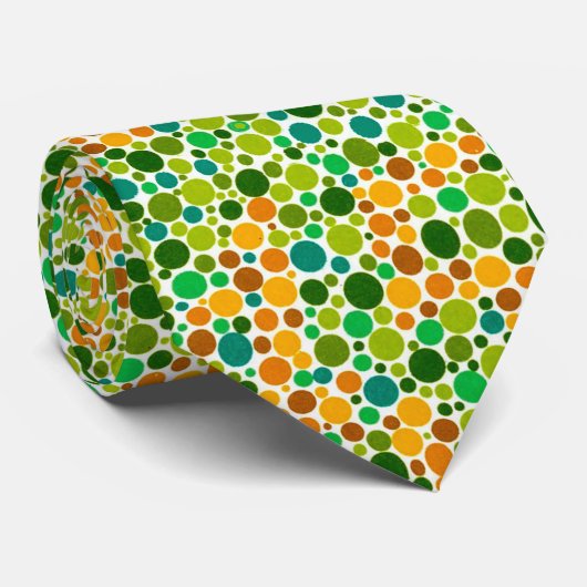 Cravate Green Ishihara (Roulé)