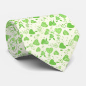 Cravate Green Love (Roulé)