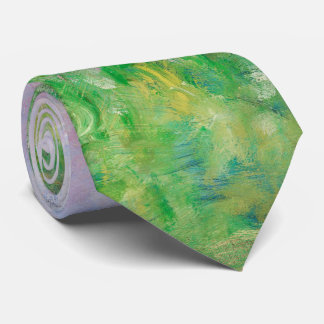 Cravate Green Meadow par Renoir Impressionniste Peinture
