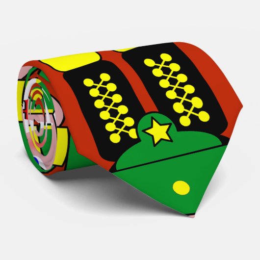 Cravate Green Nutcracker Soldier Christmas (Roulé)