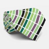 Cravate Green purple Black Hues (Roulé)