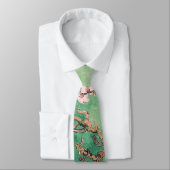 Cravate Green Van Gogh Almond Blossoms (Attaché)
