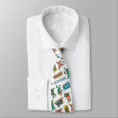 Cravate Gremlins™ Autocollants Drôles Motif (Attaché)
