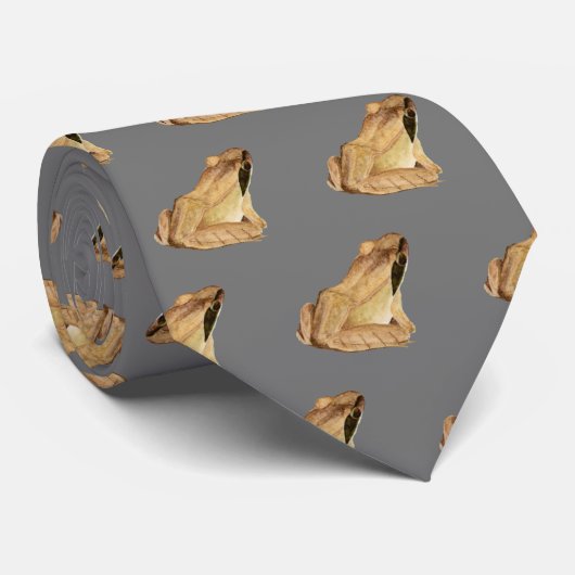 Cravate Grenouille à bois (Roulé)