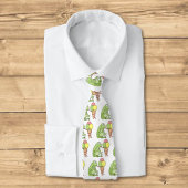 Cravate Grenouille avec glace