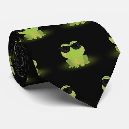 Cravate Grenouille cool (Roulé)