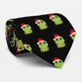 Cravate Grenouille de Noël (Roulé)