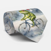 Cravate Grenouille de Noël (Roulé)