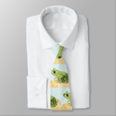 Cravate Grenouille verte (Attaché)