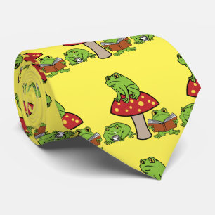 Cravate Grenouilles de Cottagecore Thunder_Cove 