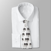 Cravate Grevy zebra isolé (Attaché)
