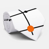 Cravate Grille atomique (Roulé)