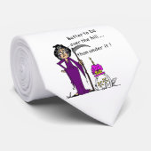 Cravate Grim Reaper Humour d'anniversaire (Roulé)