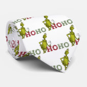 Cravate Grinch | Ho Ho Ho (Roulé)