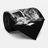 Cravate Grippe-sou à son bureau (Roulé)