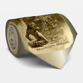 Cravate Grippe-sou de Noël - un chant de Noël (Roulé)