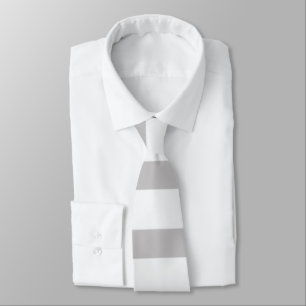 Cravate Gris Blanc Bonbons Gris Grandes Modernes
