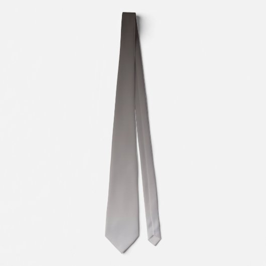 Cravate Gris Chaud Clair aux Teintes Profondes (Devant)