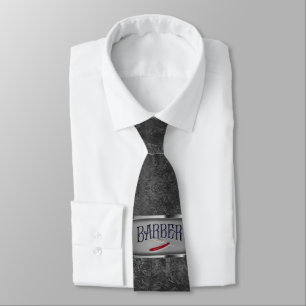 Cravate Gris de barbier