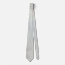 Cravate gris minimaliste chic