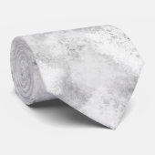 Cravate Gris Texturé Subtil (Roulé)