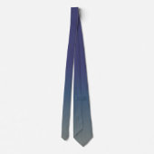 Cravate Gris Turquoise-Violet (Dos)