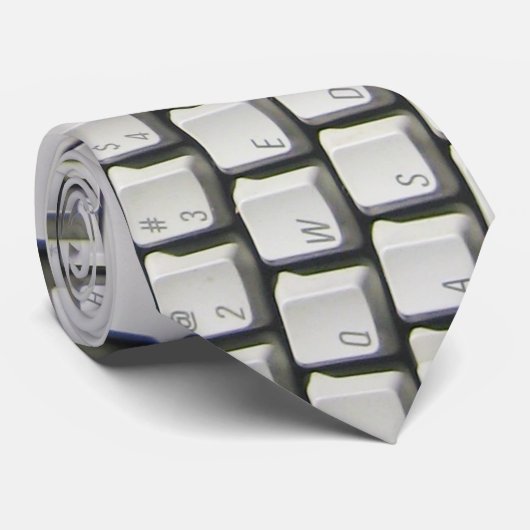 Cravate grise de clavier ! (Roulé)