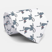 Cravate grise de Cockroaching (Roulé)