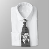 Cravate grise de premier jour de sainte communion (Attaché)