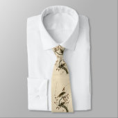 Cravate Grive d'ermite des oiseaux d'Amérique d'Audubon (Attaché)