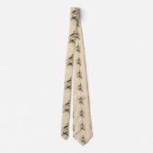 Cravate Grive d'ermite des oiseaux d'Amérique d'Audubon (Dos)