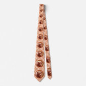 Cravate Grizzly Bear Cub dans Fireweed Peinture Art de la  (Devant)