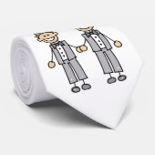 Cravate Groom-Groom I Do (Roulé)