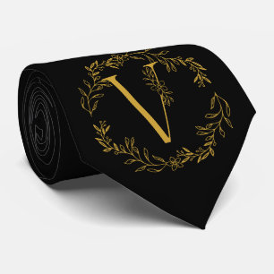Cravate Groomsmen de couleur noire