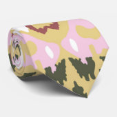 Cravate Groomsmen Dons Doux Pluie Texture (Roulé)