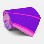 Cravate Groovy Pinks (Roulé)