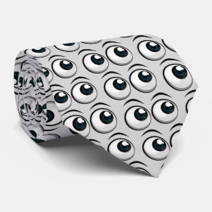 Cravate gros globe oculaire