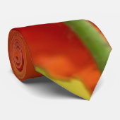 Cravate Gros plan Red Poppy (Roulé)