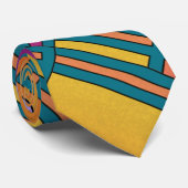 Cravate Gros yeux et papillons (Roulé)