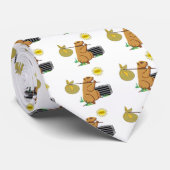 Cravate Groundhog fonctionne loin (Roulé)