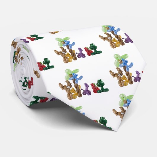 Cravate groupe animal de ballon (Roulé)