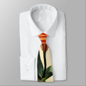 Cravate Groupe de Lilies orange (Attaché)