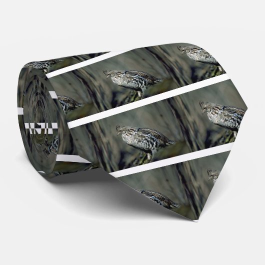 Cravate Grouse de Ruffed (Roulé)