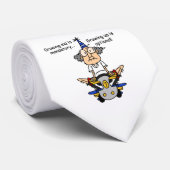 Cravate Growing Up est un Humour facultatif (Roulé)